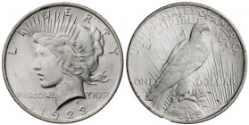 Estados Unidos. 1923. Filadelfia. 1 dólar. (Kr. 150). AG. 26,70 g. EBC+.