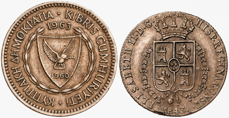 1843. Isabel II. Segovia. Mayoría de Edad. (Ha.15 var metal) (V.371).(V.Q. 13423...