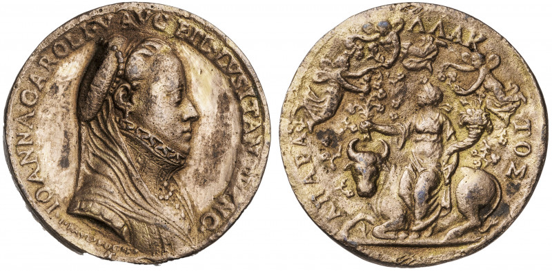 Austria. s/d. Juana de Austria, hija de Carlos V. Reacuñación posterior. Fundida...
