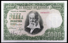 1951. 1000 pesetas. (Ed. D64) (Ed. 463). 31 de diciembre, Sorolla. Sin serie. Escaso. MBC+.