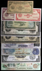 Filipinas. Lote de 9 billetes. BC/S/C-.