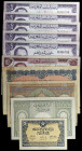 Marruecos. Lote de 10 billetes de distintos valores y fechas. MBC-/S/C.
