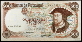 Portugal. 1979. Banco de Portugal. 500 escudos. (Pick 170b). 6 de septiembre, Juan II. Escaso. MBC+.