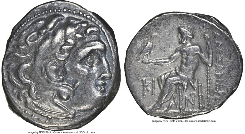 MACEDONIAN KINGDOM. Alexander III the Great (336-323 BC). AR drachm (18mm, 9h). ...