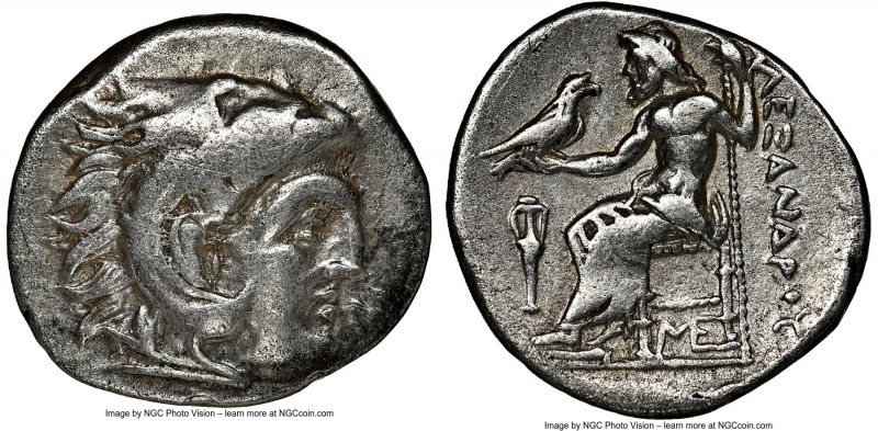 MACEDONIAN KINGDOM. Alexander III the Great (336-323 BC). AR drachm (19mm, 5h). ...