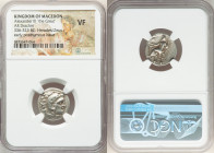 MACEDONIAN KINGDOM. Alexander III the Great (336-323 BC). AR drachm (18mm, 7h). NGC VF. Posthumous issue of Colophon, ca. 319-310 BC. Head of Heracles...
