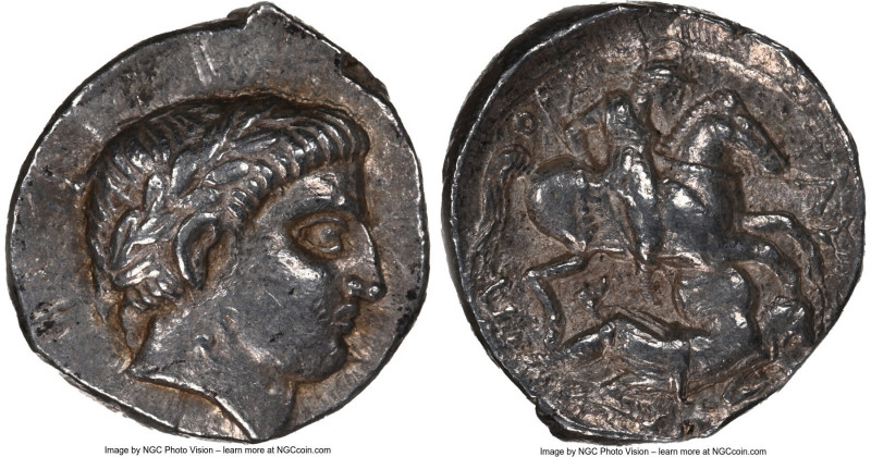 KINGDOM OF PAEONIA. Patraus (ca. 335-315 BC). AR tetradrachm (24mm, 12.61 gm, 4h...