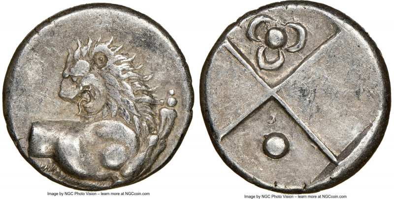THRACE. Chersonesus. Ca. 4th century BC. AR hemidrachm (13mm, 5h). NGC Choice XF...