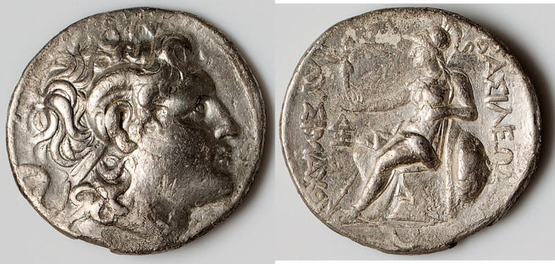 THRACIAN KINGDOM. Lysimachus (305-281 BC). AR tetradrachm (29mm, 16.58 gm, 12h)....