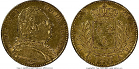 Louis XVIII gold 20 Francs 1815-A AU55 NGC, Paris mint, KM706.1 

HID09801242017

© 2022 Heritage Auctions | All Rights Reserved