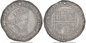 James I Shilling ND (1611-1612) XF45 NGC, Tower mint, Mullet mm, KM28, S-2656. 5.94gm. Positioned as NGC's "top pop," this representative presents rem...