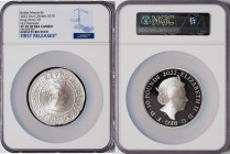 Elizabeth II silver Proof "King Henry VII" 10 Pounds (5 oz) 2022 PR70 Ultra Cameo NGC, KM-Unl. Mintage: 281. British Monarchs series. First Releases. ...