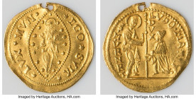Venice. Ludovico Manin gold 1/2 Zecchino ND (1789-1797) XF, KM754, Paolucci-15. 19mm. 1.7gm. A borderline AU offering with fairly sharp devices that a...