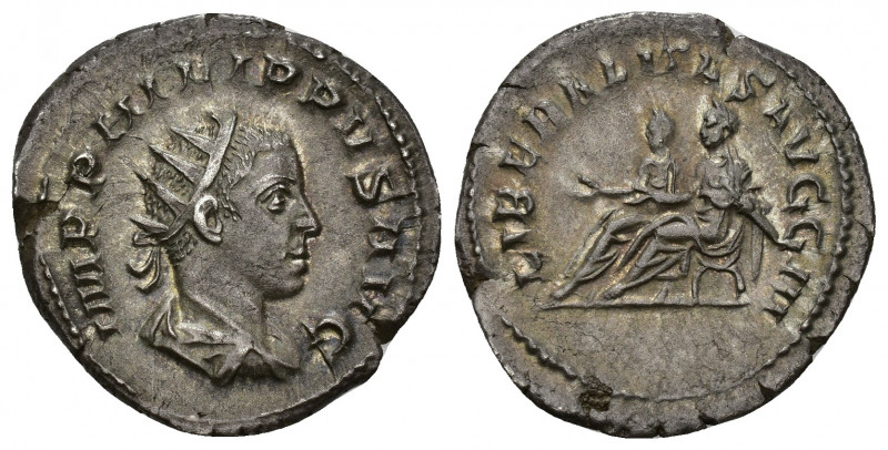 IMPERIO ROMANO. FILIPO II (bajo Filipo I). Antoniniano. Roma (247-249). R/ Filip...