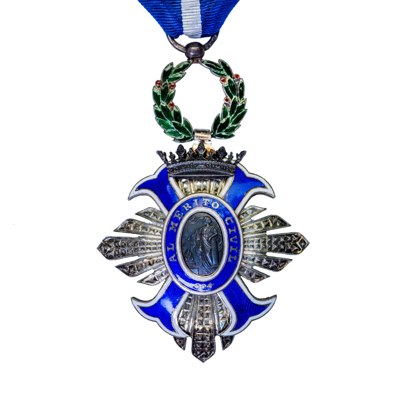 MEDALLAS Y CONDECORACIONES. FRANCISCO FRANCO. Orden del Mérito Civil. Comendador...