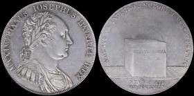 GERMAN STATES / BAVARIA: 1 Thaler (Convention) (1818) in silver (0,868) commemorating Granting of Bavarian Constitution with laureate bust of Maximili...