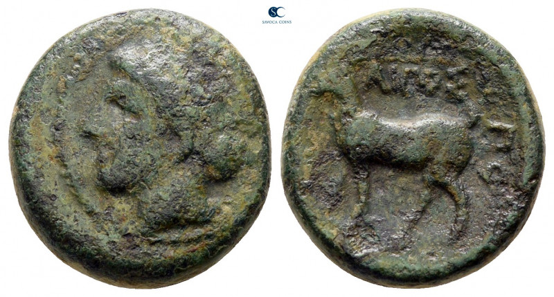 Thrace. Aigospotamoi circa 400-300 BC. 
Bronze Æ

16 mm, 4,28 g



nearly...