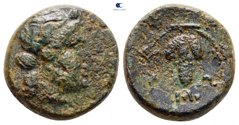 Thrace. Byzantion circa 200-100 BC. 
Bronze Æ

15 mm, 2,84 g



fine