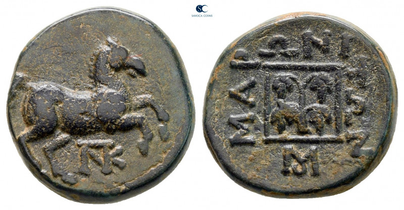 Thrace. Maroneia circa 200-100 BC. 
Bronze Æ

16 mm, 3,56 g



nearly ver...