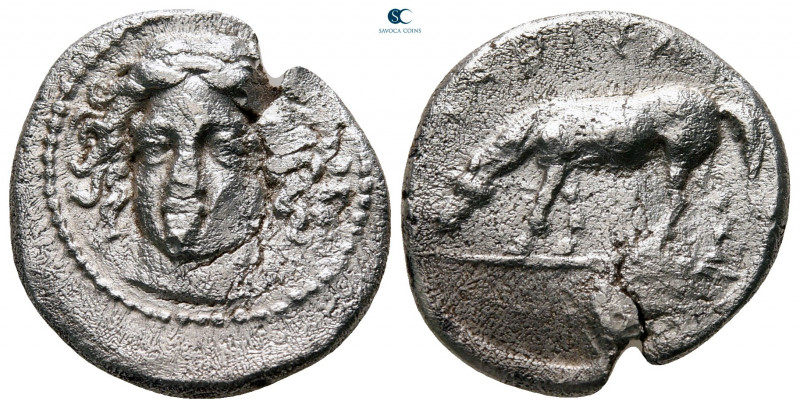 Thessaly. Larissa circa 400-342 BC. 
Drachm AR

20 mm, 5,89 g



nearly v...