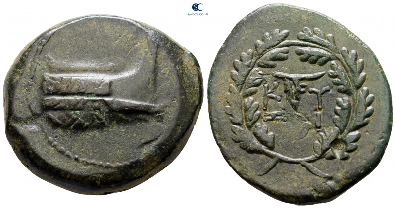 Mysia. Kyzikos circa 300-200 BC. Overstruck on an earlier issue from Kyzikos (SN...