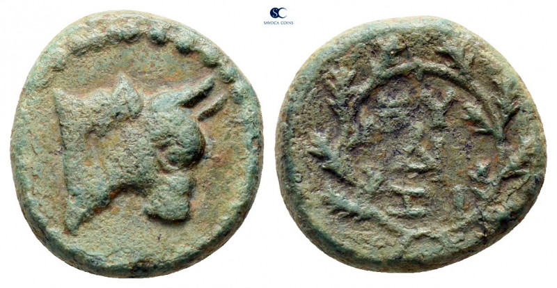 Mysia. Kyzikos circa 200-0 BC. 
Bronze Æ

13 mm, 2,04 g



nearly very fi...