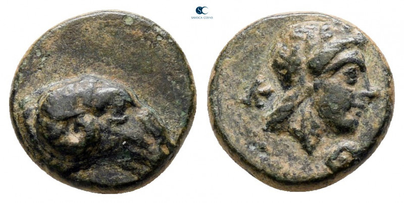 Troas. Kebren circa 387-310 BC. 
Bronze Æ

10 mm, 0,93 g



very fine