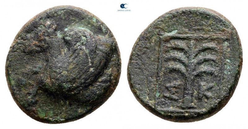 Troas. Skepsis circa 400-310 BC. 
Bronze Æ

11 mm, 1,15 g



nearly very ...