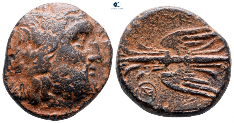 Seleukid Kingdom. Seleukeia in Pieria. Seleukos I Nikator 312-281 BC. 
Bronze Æ...