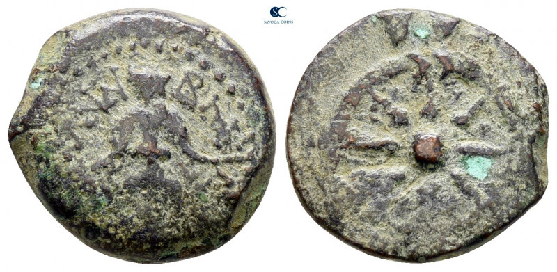 Judaea. Jerusalem. Hasmoneans. Alexander Jannaios (Yehonatan) 103-76 BC. 
Pruta...