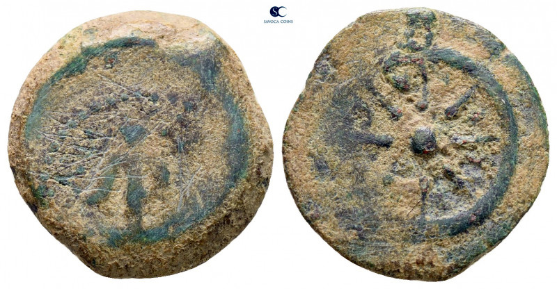 Judaea. Jerusalem. Hasmoneans. Alexander Jannaios (Yehonatan) 103-76 BC. 
Pruta...