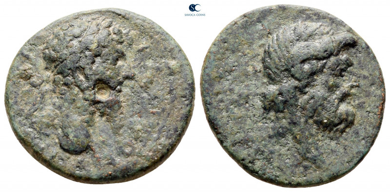 Macedon. Cassandreia. Marcus Aurelius AD 161-180. 
Bronze Æ

21 mm, 6,63 g
...