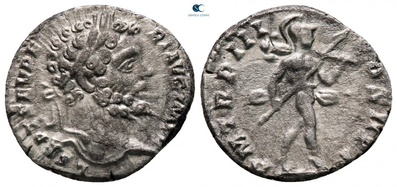 Septimius Severus AD 193-211. Rome
Denarius AR

19 mm, 2,41 g



very fin...