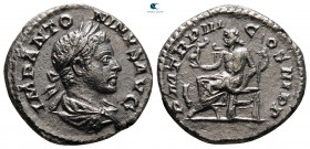 Elagabal AD 218-222. Rome. Denarius AR