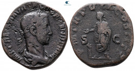 Severus Alexander AD 222-235. Rome. Sestertius Æ