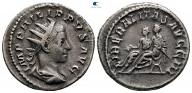 Philip II AD 247-249. Rome. Antoninianus AR