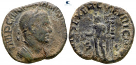 Trajan Decius AD 249-251. Rome. Sestertius Æ