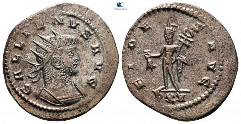 Gallienus AD 253-268. Antioch
Antoninianus Æ silvered

22 mm, 3,36 g



v...