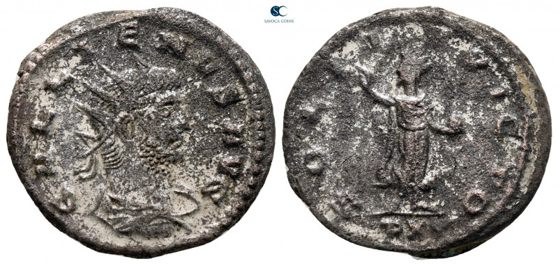 Gallienus AD 253-268. Antioch
Antoninianus Æ silvered

20 mm, 3,71 g



v...