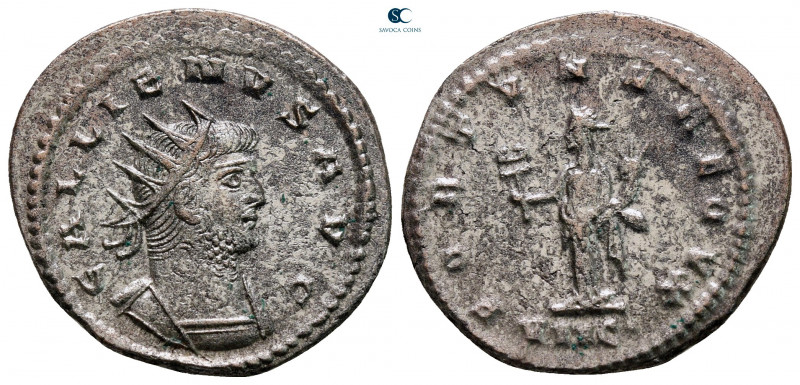 Gallienus AD 253-268. Antioch
Antoninianus Æ silvered

22 mm, 3,37 g



v...