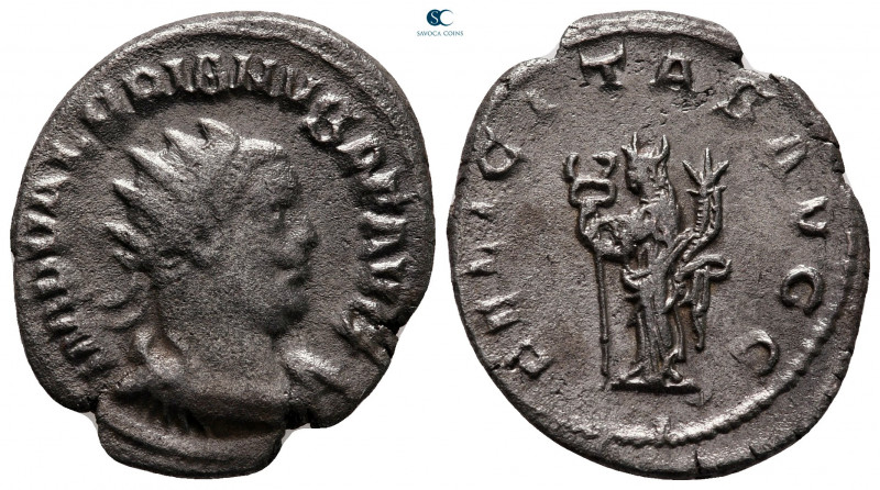 Valerian I AD 253-260. Antioch
Antoninianus AR

23 mm, 4,31 g



nearly v...