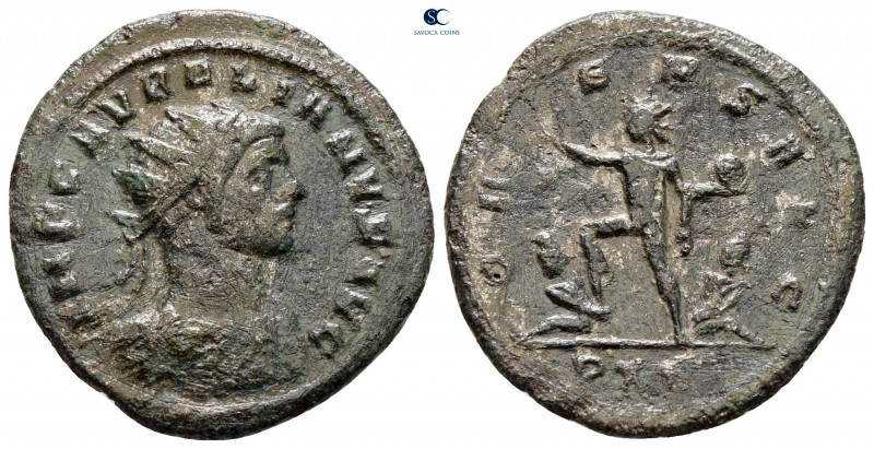 Aurelian AD 270-275. Ticinum
Billon Antoninianus

23 mm, 3,77 g



nearly...