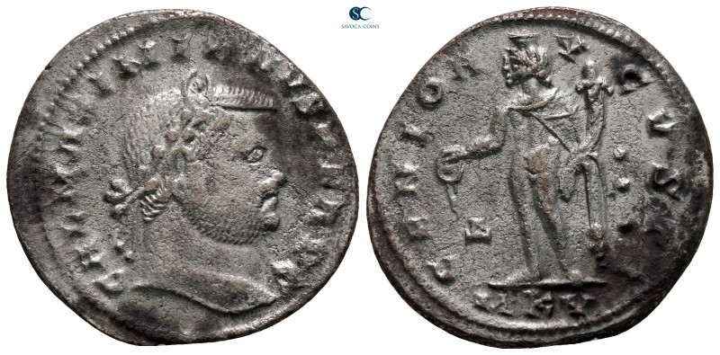 Galerius Maximianus AD 305-311. Cyzicus
Billon Follis

26 mm, 5,69 g



n...