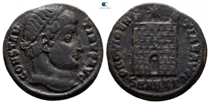 Constantine I the Great AD 306-337. Antioch
Follis Æ

19 mm, 2,56 g



ne...