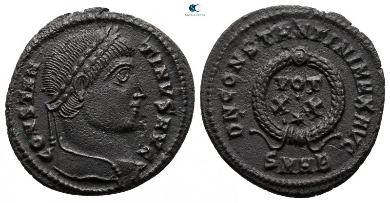 Constantine I the Great AD 306-337. Heraclea
Follis Æ

19 mm, 2,42 g



v...