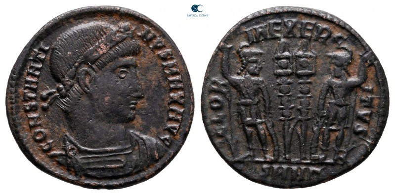 Constantine I the Great AD 306-337. Heraclea
Follis Æ

17 mm, 1,72 g



v...