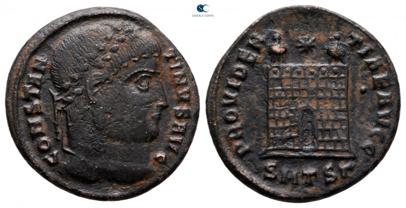 Constantine I the Great AD 306-337. Thessaloniki
Follis Æ

19 mm, 2,81 g

...