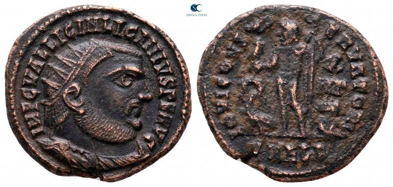 Licinius I AD 308-324. Alexandria
Follis Æ

20 mm, 3,68 g



nearly very ...