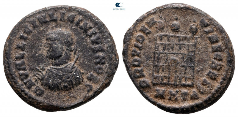 Licinius II, as Caesar AD 317-324. Heraclea
Follis Æ

19 mm, 2,80 g



ne...