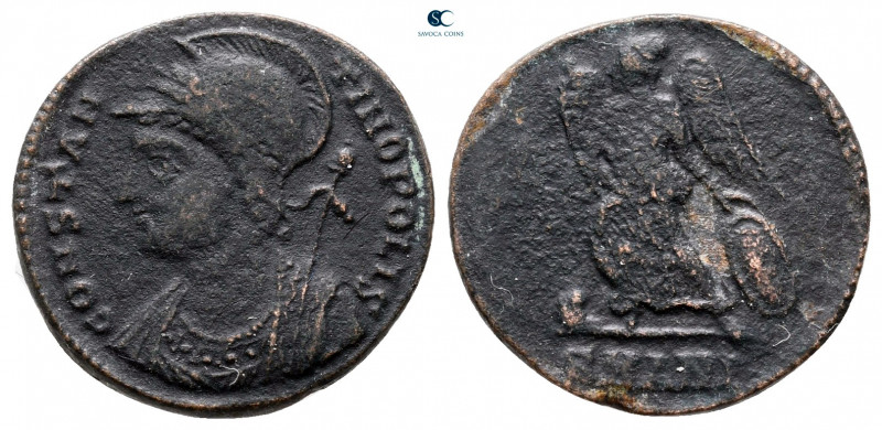 City Commemoratives AD 330-354. Antioch
Follis Æ

18 mm, 2,10 g



nearly...